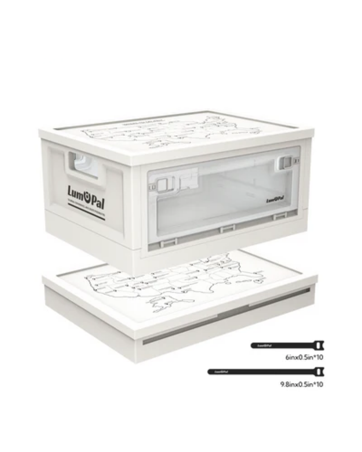 Lum box  47qt Storage Box - VALORÉ