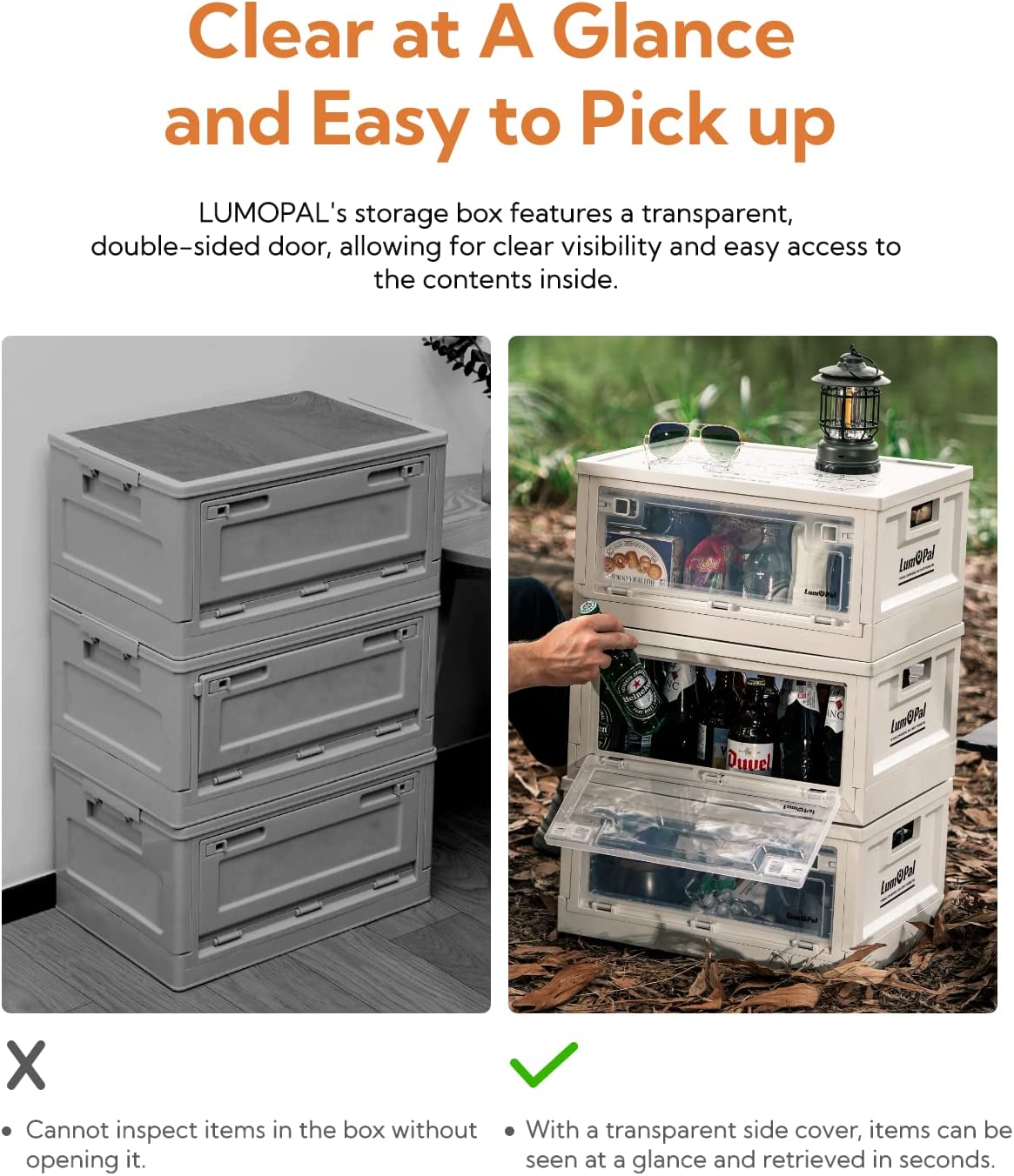 Lum box  47qt Storage Box - VALORÉ