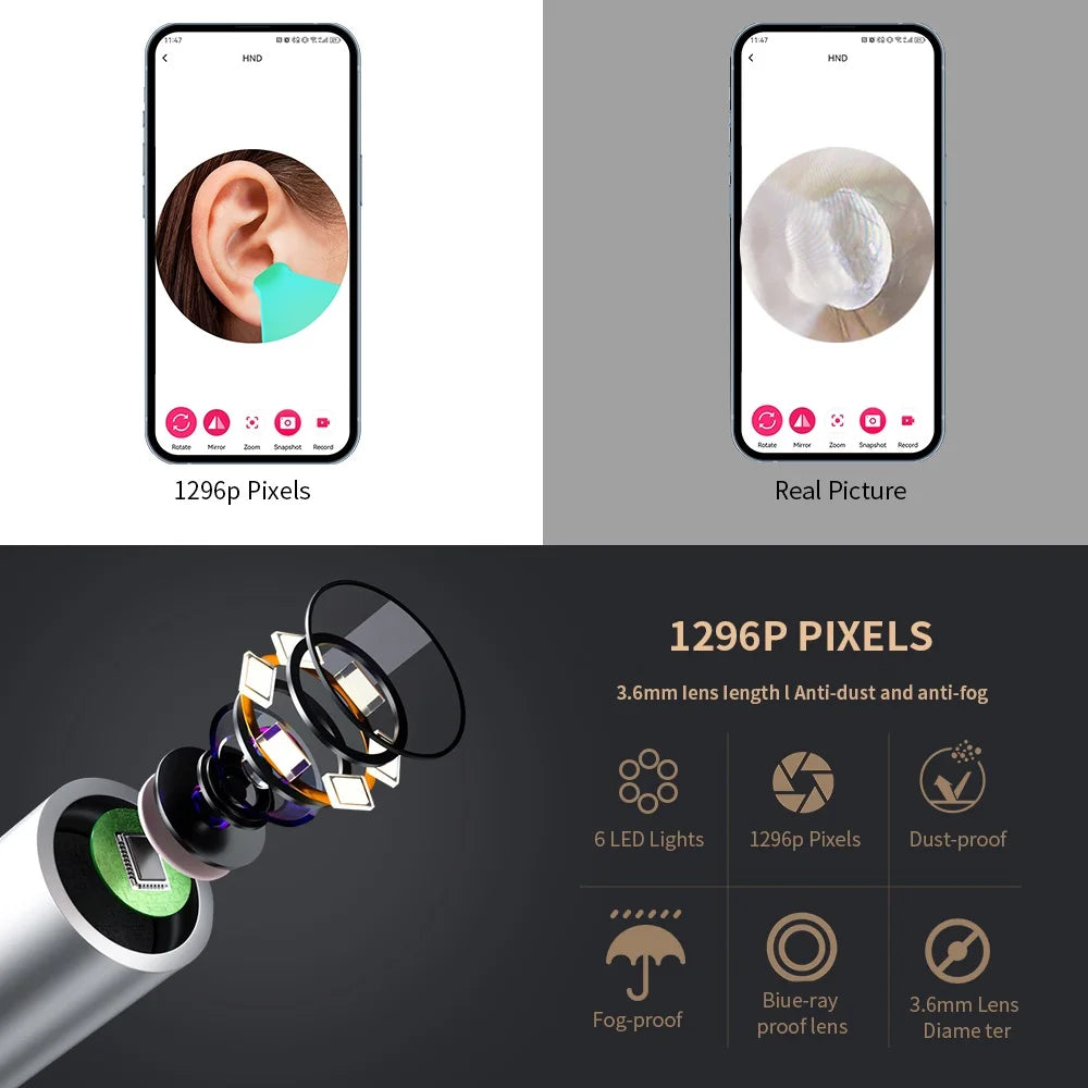 Wireless Smart Ear Cleaner