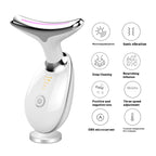 Home Use Face Neck Pattern Face Lifting Import Massage Instrument