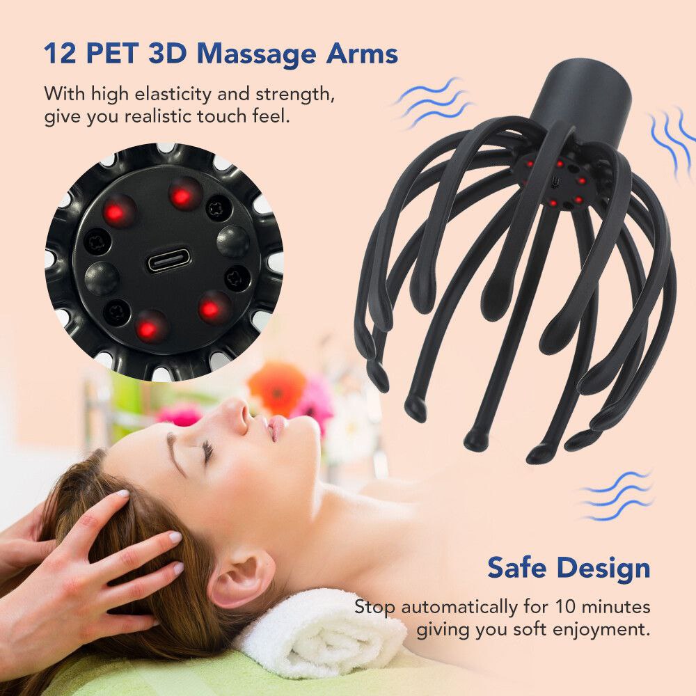 VALORÉ Electric Scalp Massager