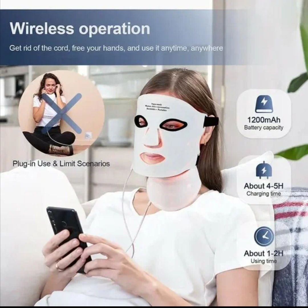 VALORÉ Flexible Skin Rejuvenation LED Mask