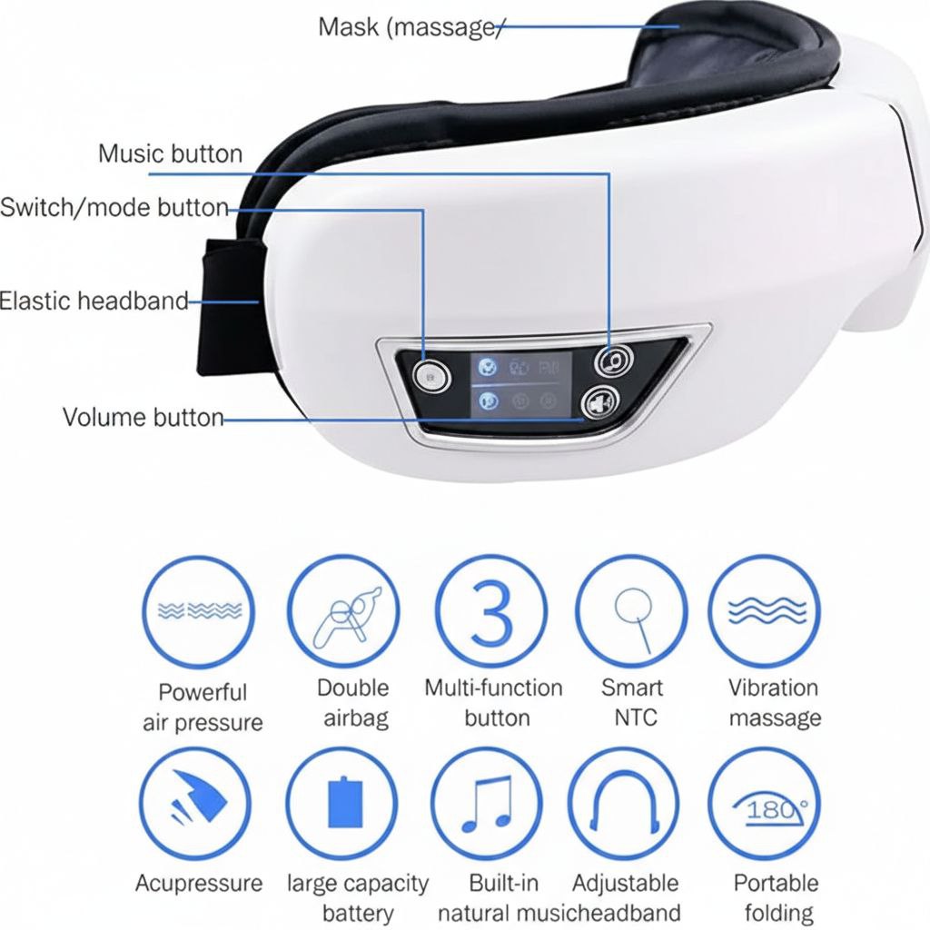 Smart Eye-care Device With  Air Pressure