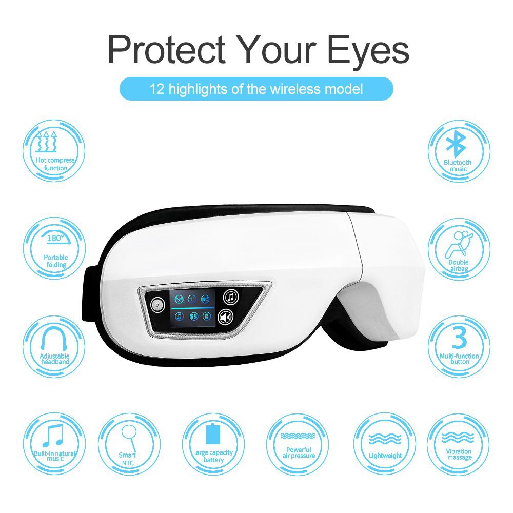Smart Eye-care Device With  Air Pressure