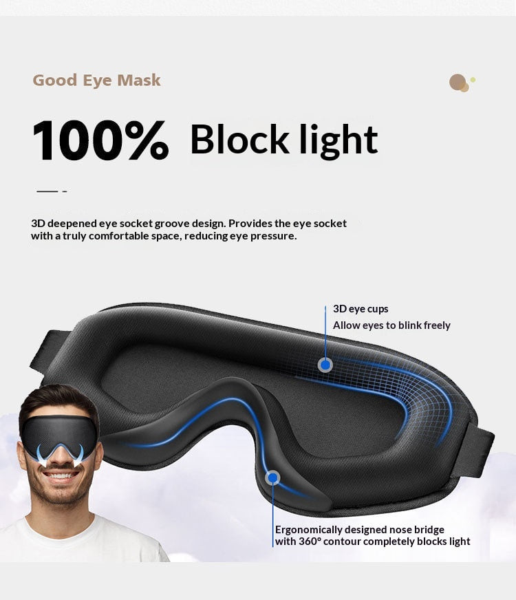 3D Ergonomic  eye-mask